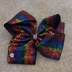 Jojo Siwa Halloween Spiderweb Bow
